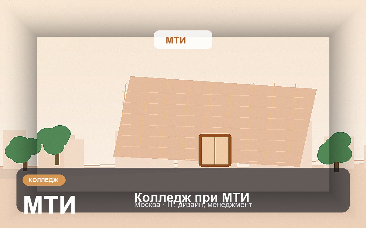 Обложка: Колледж при МТИ